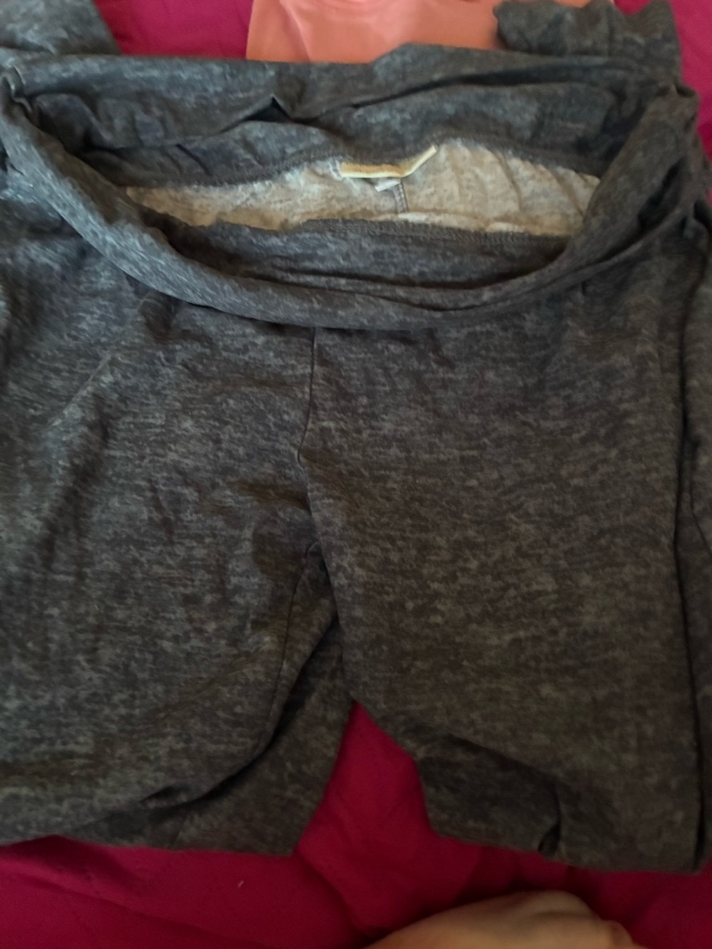 Bobbie Brooks Gray Cozy Leggings